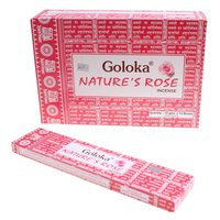 Goloka Incense Natures Rose 15g