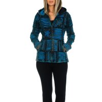 Goa Zipfelkaputzenjacke "Flower" XL