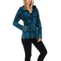 Goa Zipfelkaputzenjacke "Flower" XL