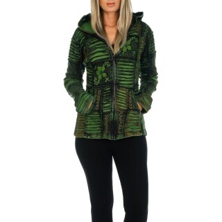 Goa Zipfelkaputzenjacke "Flower" XL