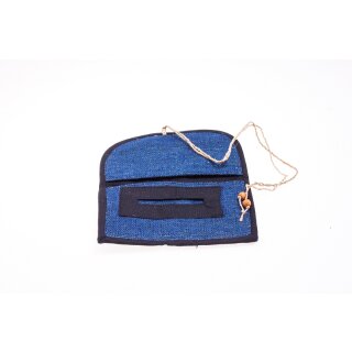 Hanf Tabakbeutel blau