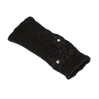 Armstulpen Diamond schwarz