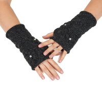Armstulpen "Diamond" dunkelgrau