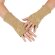 Armstulpen "Diamond" beige