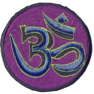 Om Mandala Nepal Aufnher lila / hellgrn