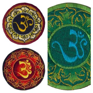 Om Aufnäher