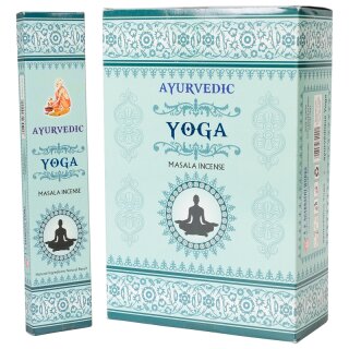 Ayurvedic Masala Incense Yoga - 15 Räucherstäbchen