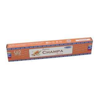 Satya Supreme Rucherstbchen Champa 15g