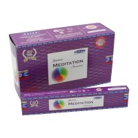 Satya Supreme Rucherstbchen Meditation 15g