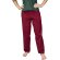 Baumwollhose rot XXL