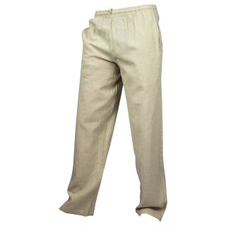 Baumwollhose natur L