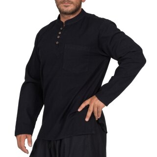 Kurtha mit vier Knpfen Khadar schwarz XXL