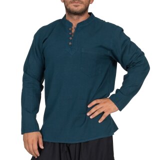 Kurtha mit vier Knpfen Khadar petrol XXL