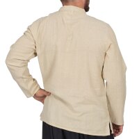 Kurtha mit vier Knöpfen "Khadar" weiß XL