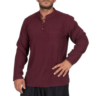 Kurtha mit vier Knöpfen "Khadar" rot XXL