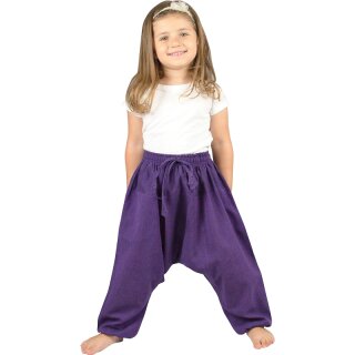 Haremshose für Babys "Plain" lila 68/74