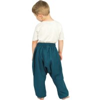 Haremshose für Babys "Plain" petrol 68/74
