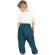 Haremshose für Babys "Plain" petrol 68/74