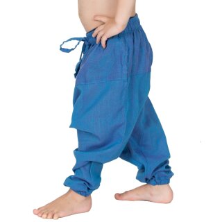 Haremshose fr Babys Plain trkis 68/74