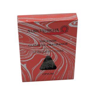 Auroshikha "Incense Cones" Opium - 14 Räucherkegel