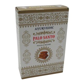 Ayurvedic Masala Incense Palo Santo - 15 Räucherstäbchen