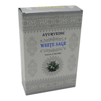Ayurvedic Masala Incense White Sage - 15 Räucherstäbchen