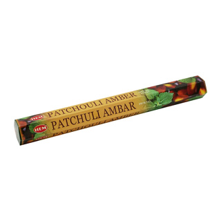 HEM Incense Patchouli-Amber (Patschuli-Ambra) - 20 Räucherstäbchen