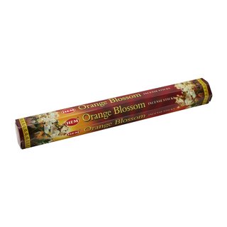 HEM Incense Orange-Blossom (Orangenblüte) - 20 Räucherstäbchen