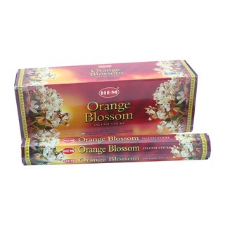 HEM Incense Orange-Blossom (Orangenblüte) - 20 Räucherstäbchen
