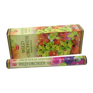 HEM Incense Wild Orchid (Wilde Orchidee) - 20 Rucherstbchen