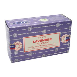 Räucherstäbchen Satya Lavender Incense (Lavendel) 15g