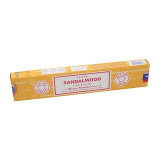 Rucherstbchen Satya Sandalwood Incense (Sandelholz) 15g