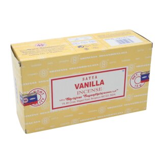 Rucherstbchen Satya Vanilla Incense (Vanille) 15g