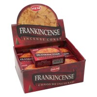HEM Dhoop Cones Frankincense (Weihrauch) - 10 Räucherkegel
