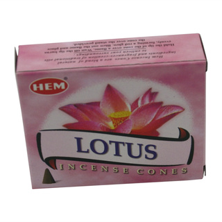 HEM Dhoop Cones Lotus - 10 Räucherkegel