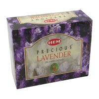 HEM Dhoop Cones Precious Lavender (kostbarer Wacholder) - 10 Räucherkegel