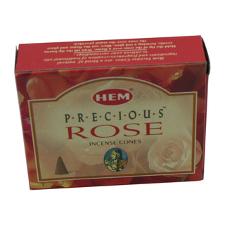 HEM Dhoop Cones Precious Rose (kostbare Rose) - 10 Räucherkegel