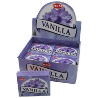 HEM Dhoop Cones Vanilla (Vanille) - 10 Räucherkegel