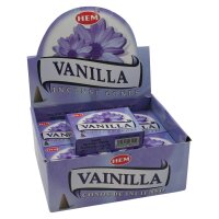 HEM Dhoop Cones Vanilla (Vanille) - 10 Räucherkegel