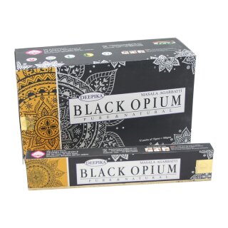 DEEPIKA Masala Agarbatti - Rucherstbchen Black Opium 15g