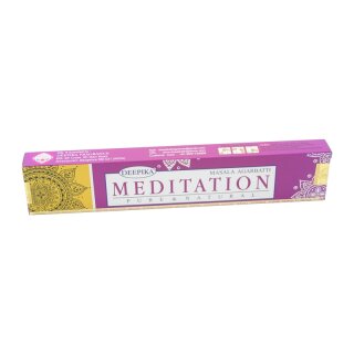 DEEPIKA Masala Agarbatti - Rucherstbchen Meditation 15g