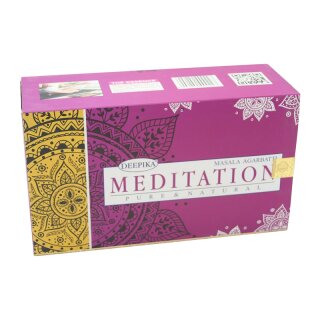 DEEPIKA Masala Agarbatti - Rucherstbchen Meditation 15g