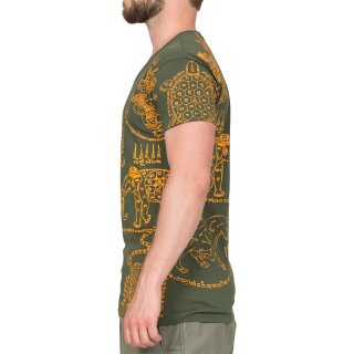 Thai Tempel Tattoo T-Shirt Turtle