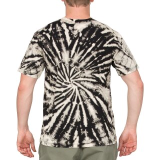 Batik T-Shirt Psy Schwarz/Wei M