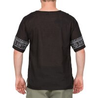 Thai Hemd "Lord Ganesha" schwarz XL