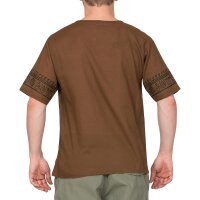 Thai Hemd "Lord Ganesha" braun M