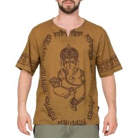 Thai Hemd "Lord Ganesha" sand XL