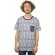 T-Shirt mit Ethno Muster "Elephant" blau XL