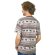 T-Shirt mit Ethno Muster "Elephant" rot M
