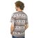 T-Shirt mit Ethno Muster "Elephant" rot M